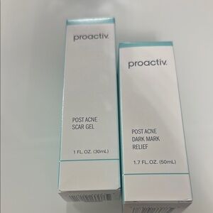Proactiv Post Acne Scar Gel and Dark Mark Relief - White and Light Blue